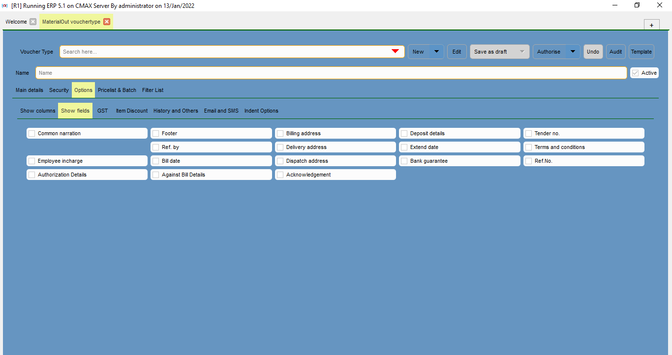 MaterialOutVoucherType